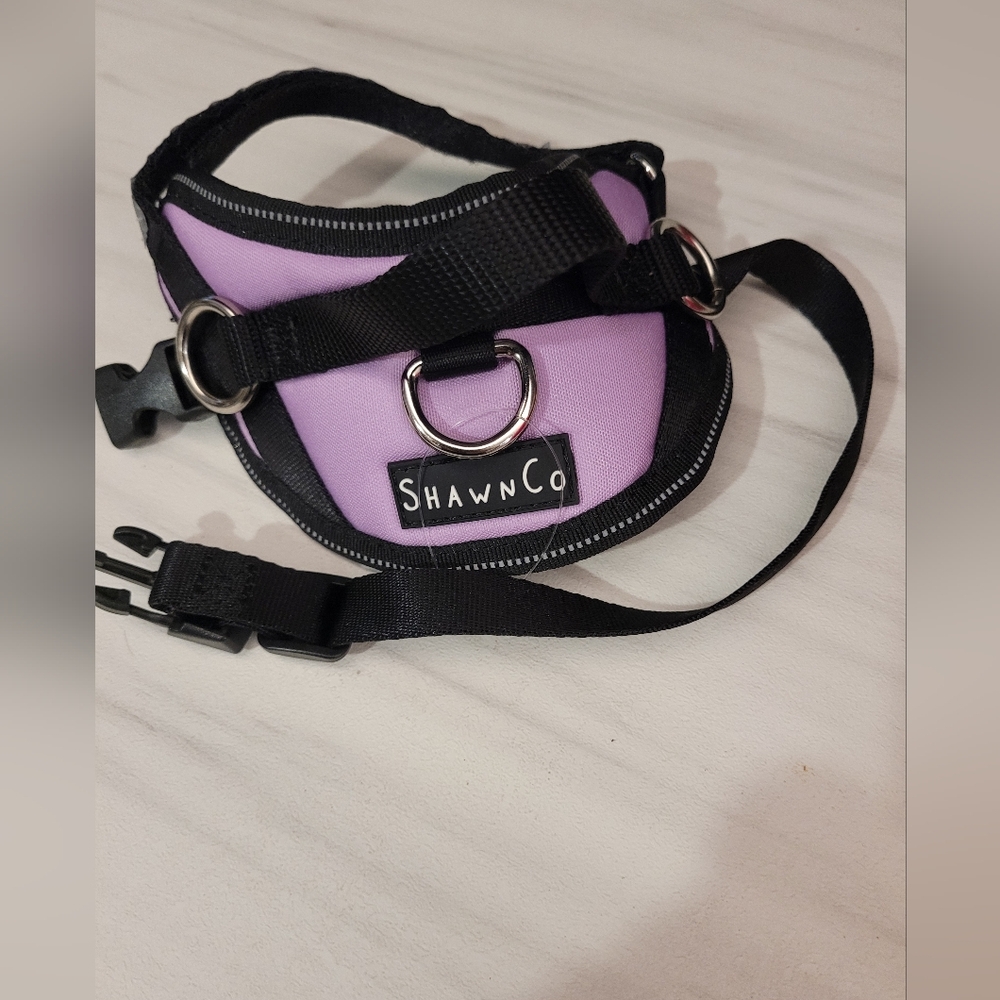 Shawn Co xxs dog harness pink